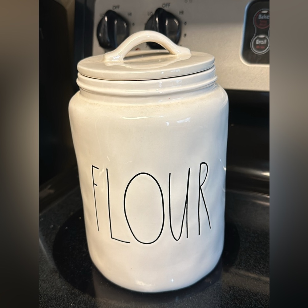Rae Dunn FLOUR large Canister